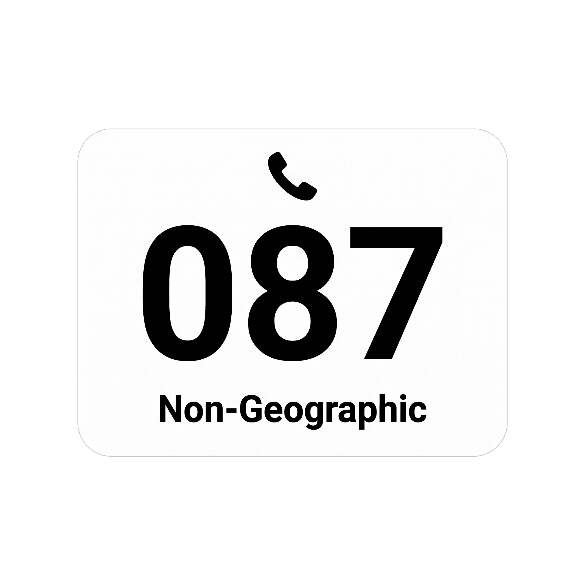 087 Phone Number