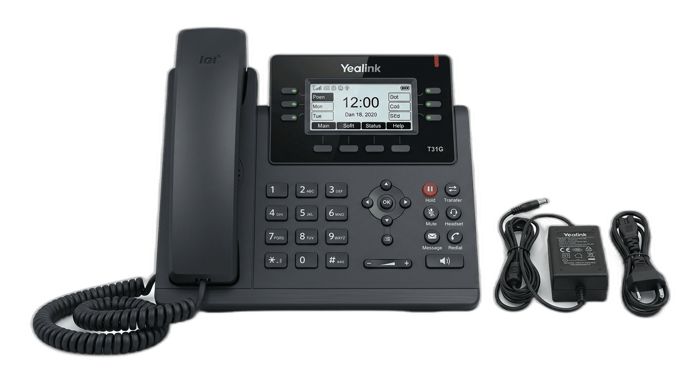 Yealink IP Phone + Power Supply